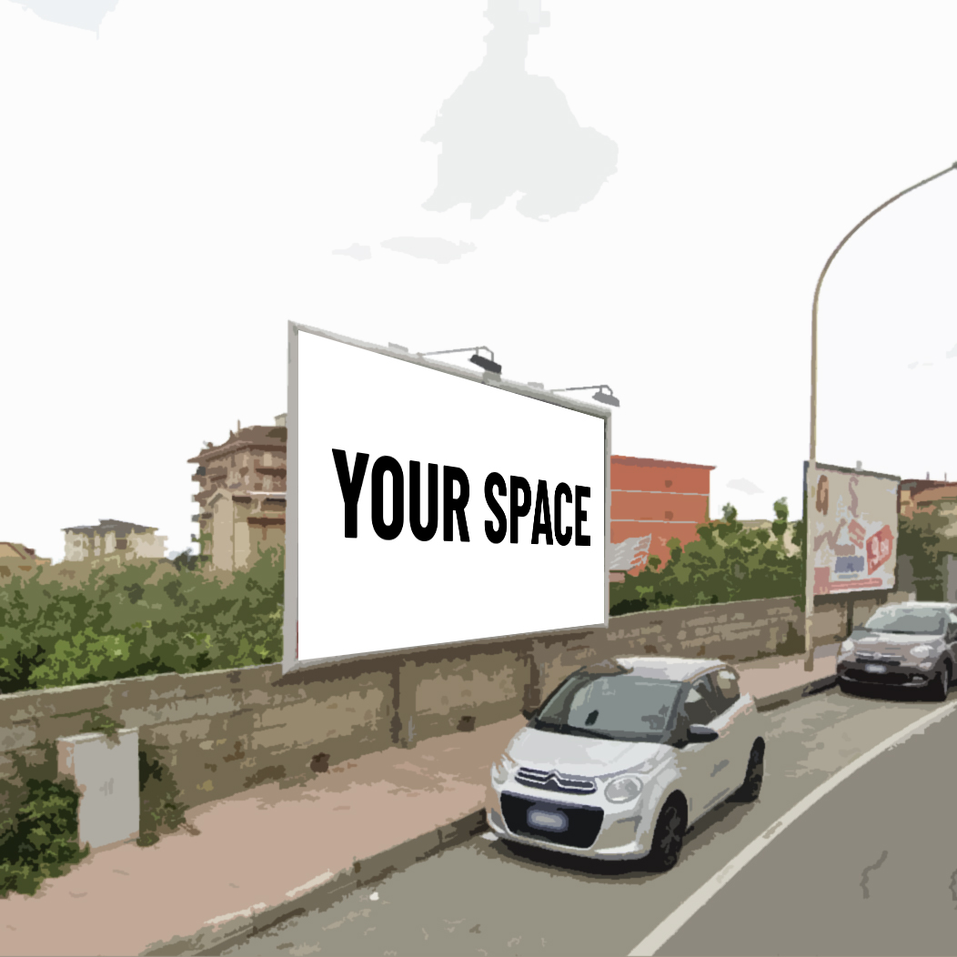 SPAZIO PUBBLICITARIO 600 x 300 Via Aldo Moro (LAMEZIA TERME) Dal 19/10/2026 al 01/11/2026 14 giorni